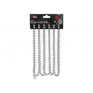 Bead Chain Decoration 2.7m x 8mm - Silver